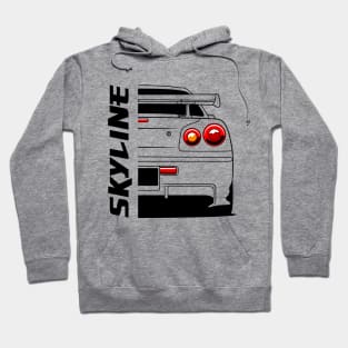 GTR SKYLINE GT-R34 Hoodie